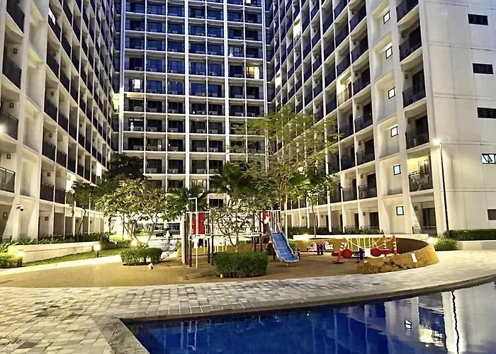 1bedroom At Shore Near Airport&moa Balcony Pool View Appartamento Manila